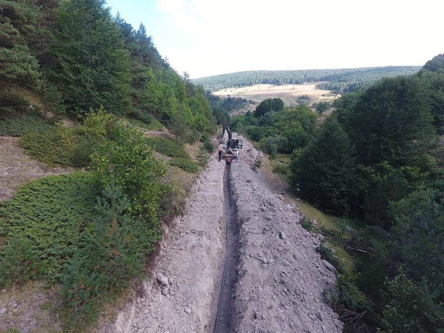 OSKİ İLE MESUDİYE’NİN ALT YAPI AĞI GENİŞLEDİ